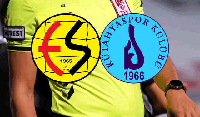 Eskişehirspor’un Kütahyaspor maçı hakemi belli oldu