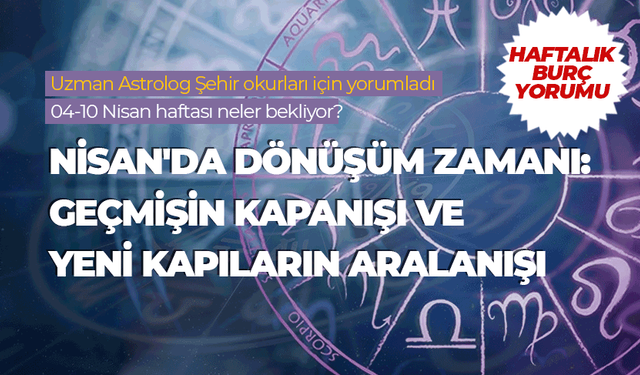 Haftalık burç yorumu (4-10 Nisan 2026)