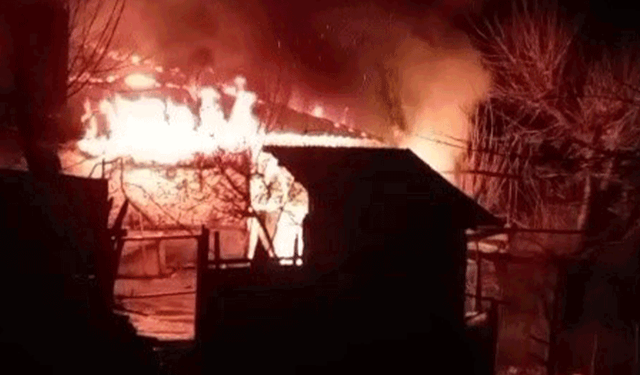 Kahramanmaraş’ta ev yangını: 1 ölü