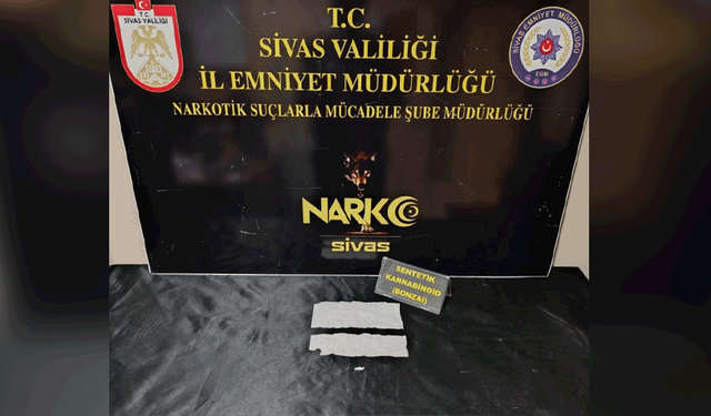 Sivas polisi uyuşturucu tacirlerine geçit vermedi