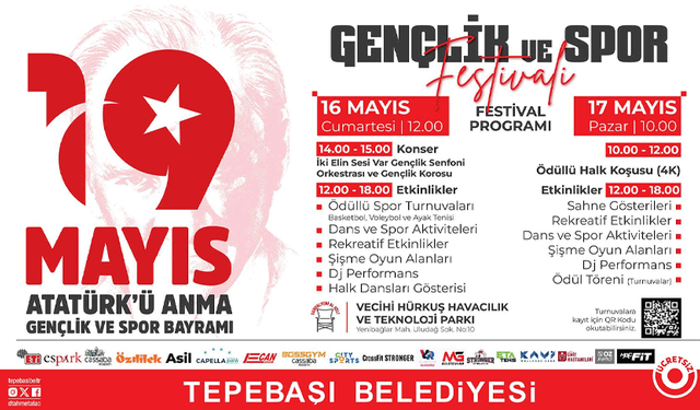 19 Mayıs coşkusu Tepebaşı’nda yaşanacak