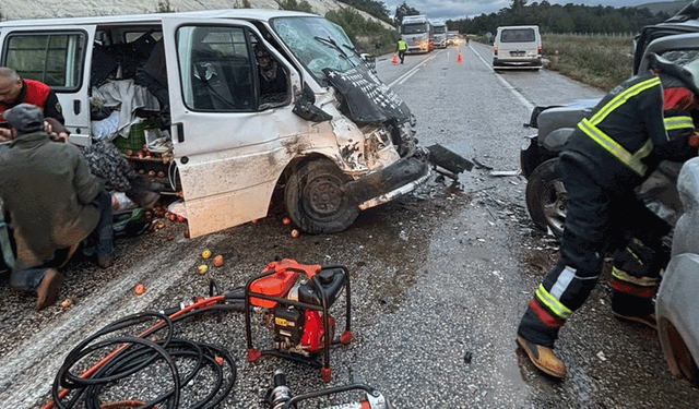 Aydın’da trafik kazası: 6 yaralı