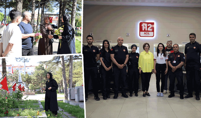 Başkan Ünlüce’den anlamlı bayram ziyaretleri