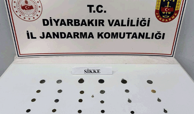 Diyarbakır’da tarihi eser kaçakçılığı operasyonu