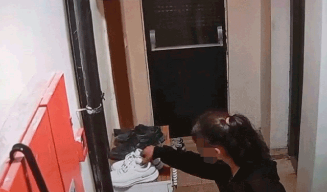 Eskişehir’de bayramlık ayakkabılar böyle çalındı