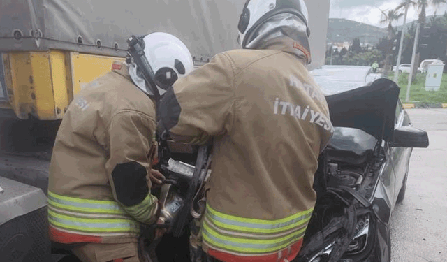 Hatay Kırıkhan'da trafik kazası: 1 yaralı
