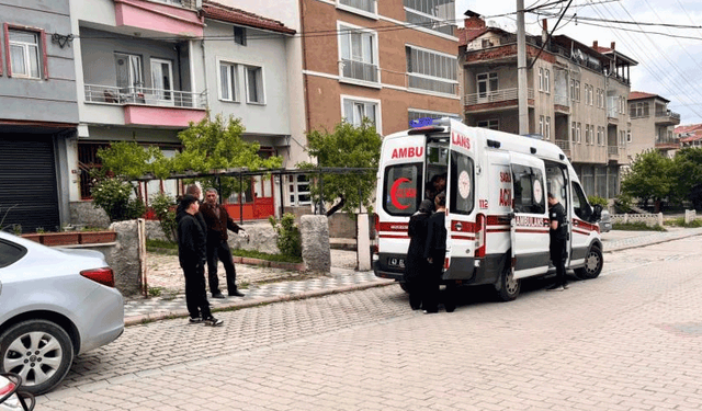 Kütahya'da kediden kaçarken park halindeki otomobile çarptılar