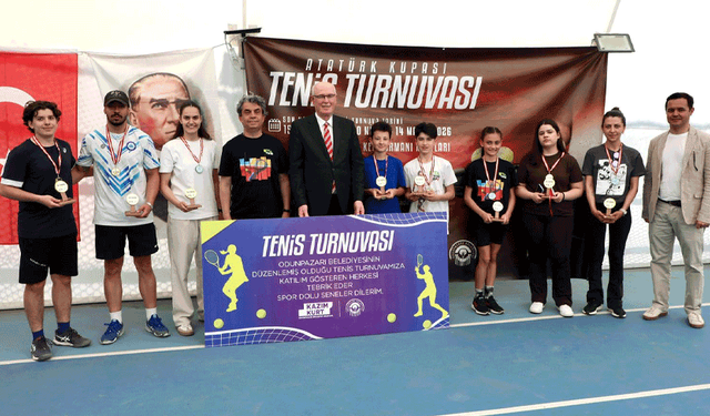 Odunpazarı’nda tenis heyecanı finalle taçlandı