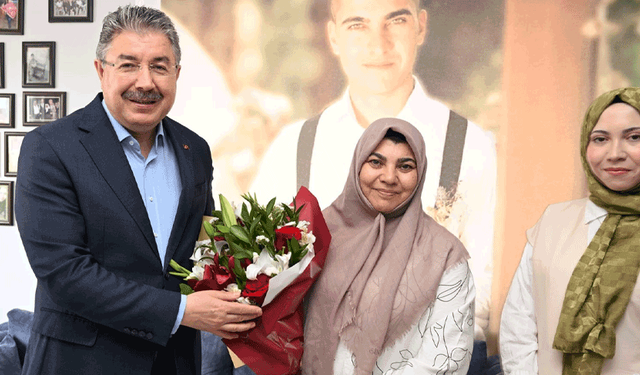 Vali Yılmaz’dan şehit Çetin’in ailesine duygulandıran ziyaret