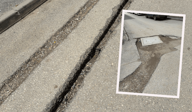 Yıldıztepe Mahallesi’nde yollar alarm veriyor