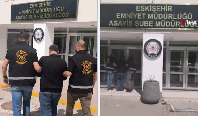 Eskişehir'de 24 yıl hapis cezası bulunan ve 9 yıldır kaçan şüpheli yakalandı