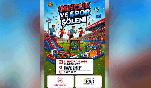 Eskişehir’de Gençlik ve Spor Şöleni için geri sayım başladı