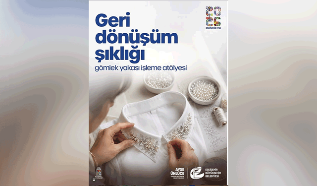 Eskişehir'de geri dönüşümle yaratıcı tasarım atölyesi