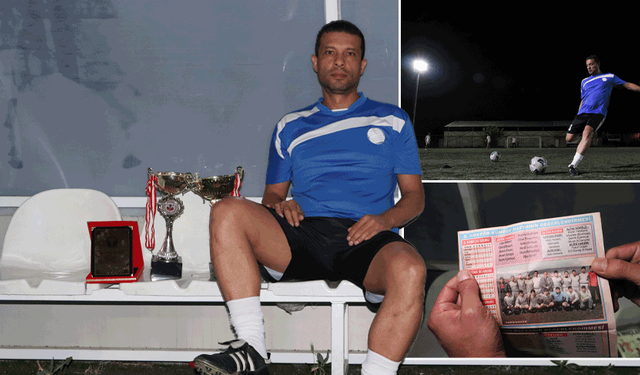 Eskişehir’in en yaşlı amatör futbolcusu 39 yıllık kariyerine veda etti