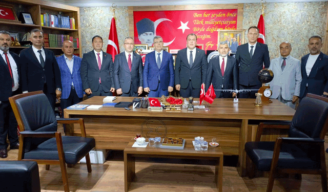 Milli Eğitim Müdürü, Eskişehir Defterdarı ve İl Müftüsü’nden Sezer’e ziyaret
