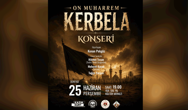 Odunpazarı Belediyesi’nden “Kerbela Konseri” daveti