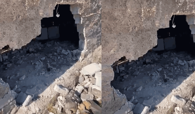 Şanlıurfa'da freni boşalan traktör eve daldı