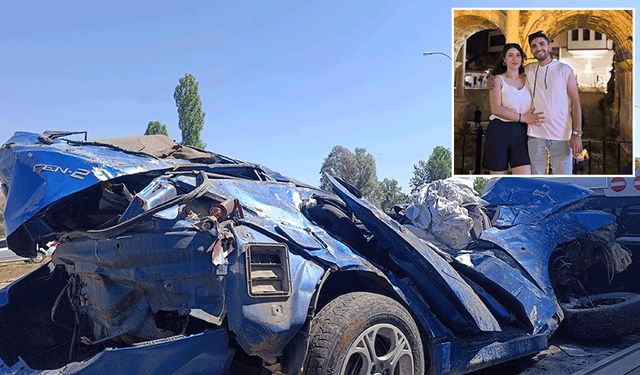 Afyon'da feci kaza: Uzman çavuş ve eşi yaşamını yitirdi, 8 aylık bebek ağır yaralı