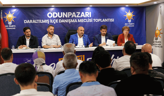 AK Parti Odunpazarı Daraltılmış İlçe Danışma Meclisi Toplantısı gerçekleştirildi