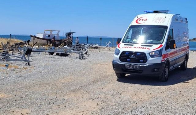 Aydın'da serinlemek için denize giren yaşlı kadın hayatını kaybetti