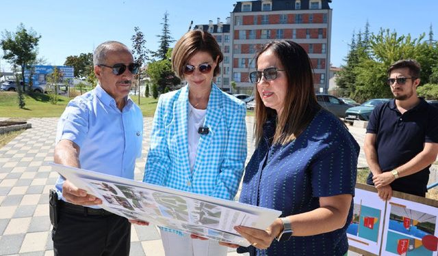 Başkan Ünlüce Gündoğdu Parkı’nı inceledi: Her yaşa hitap edecek