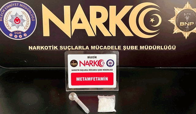 Bilecik'te operasyon: 1 şüpheli yakalandı