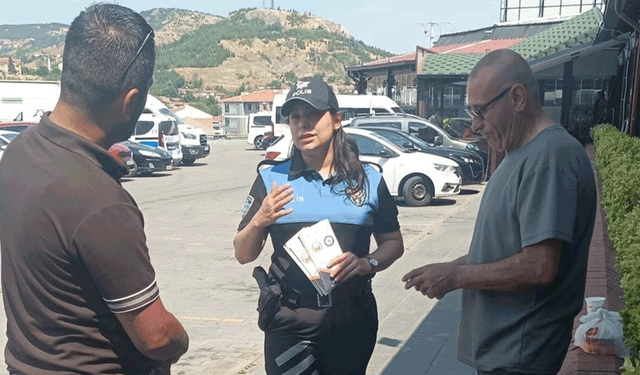 Bilecik'te vatandaşlara dolandırıcılık uyarısı yapıldı