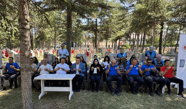 Eskişehir Denetimli Serbestlik İl Müdürlüğü’nden şehitleri anma programı