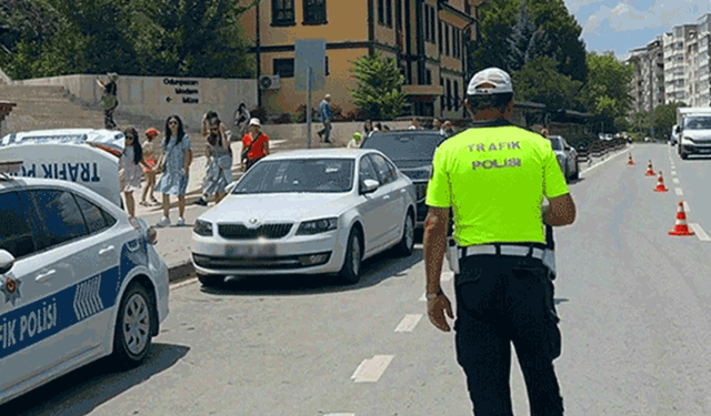 Eskişehir'de 33 bin araç mercek altında