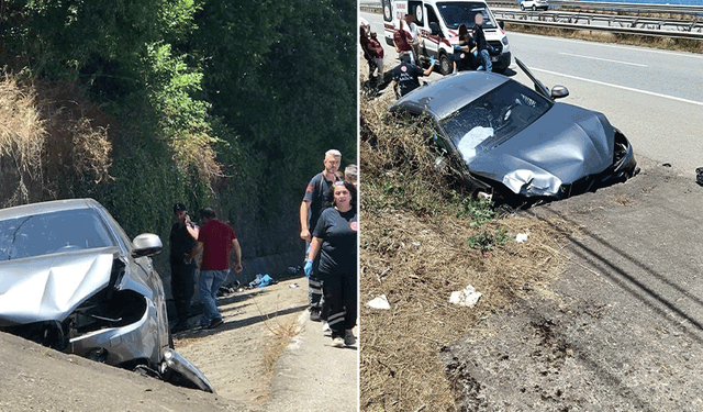 Giresun’da kaza: 1 ölü, 3 yaralı