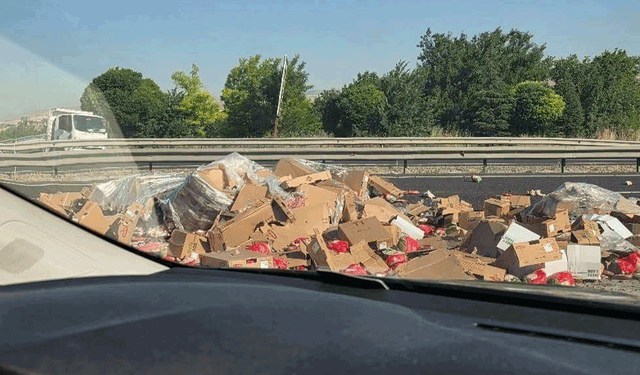 Kaza sonrası Eskişehir-Ankara yolu trafiğe açıldı