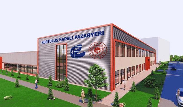 Kurtuluş Kapalı Pazaryeri 2027'de açılacak: 229 esnaf yeni yerinde hizmet verecek!
