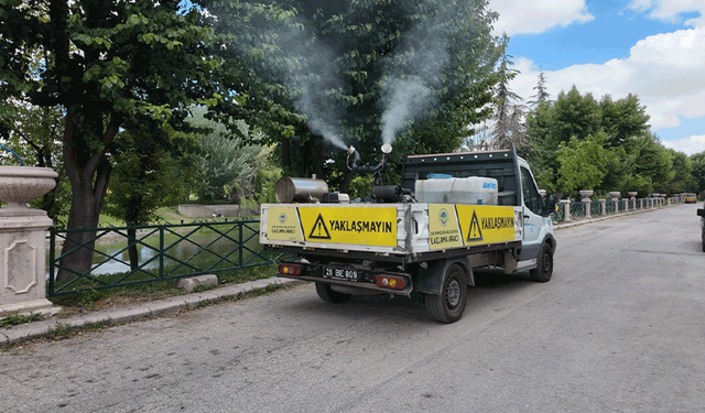 Odunpazarı Belediyesi ilaçlama çalışmaları aralıksız devam ediyor