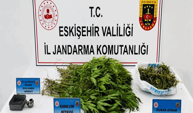 Sivrihisar’da uyuşturucu operasyonu: Bir zanlı tutuklandı
