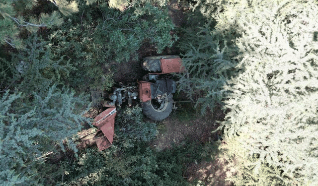 Afyonkarahisar'da 30 metrelik uçurumda can pazarı