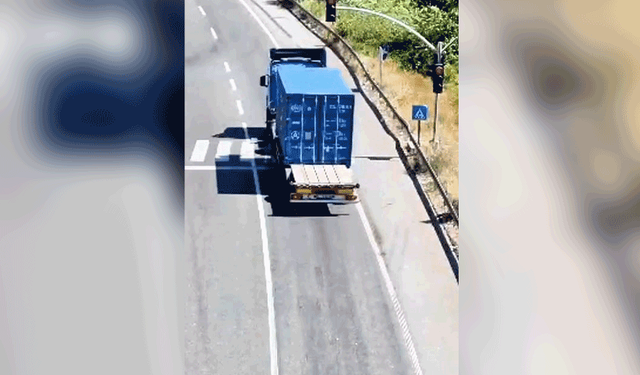Bilecik'te dron destekli trafik denetim