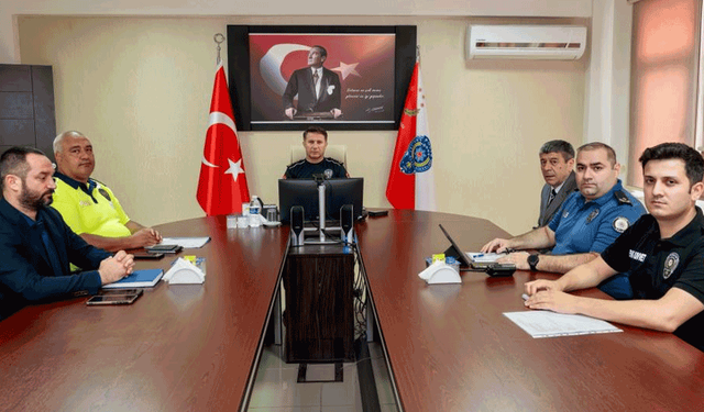 Bilecik'te okul çevrelerinde güvenlik tedbirleri masada
