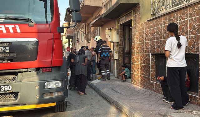 Eskişehir'de apartman dairesinde mutfak yangını