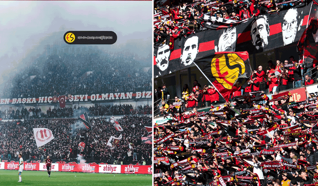 Eskişehirspor tribünlerinin efsane bestesi Süper Lig hesabında