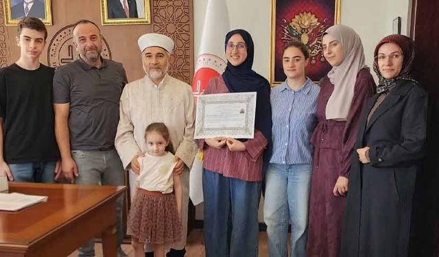 İtalya uyruklu Ferrera, Eskişehir'de müslüman oldu