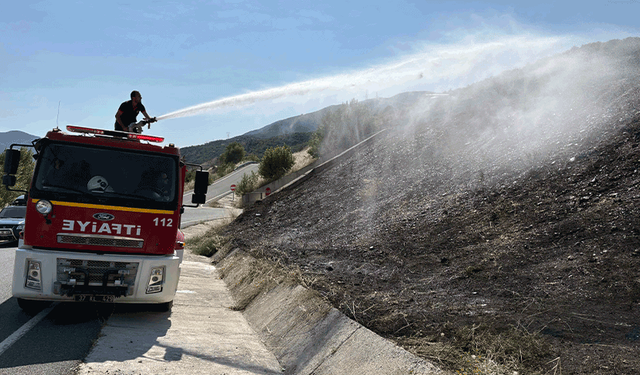 Kastamonu’da çıkan örtü yangınları büyümeden söndürüldü