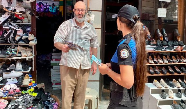 Kütahya'da polis ekipleri vatandaşları telefon dolandırıcılığına karşı uyardı
