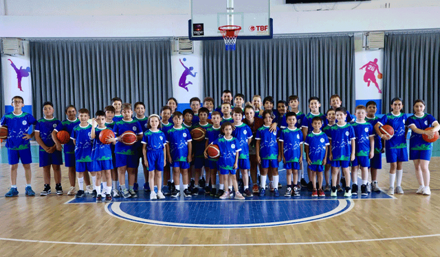 Odunpazarı Belediyesi’nden çocuklara basketbol dolu yaz