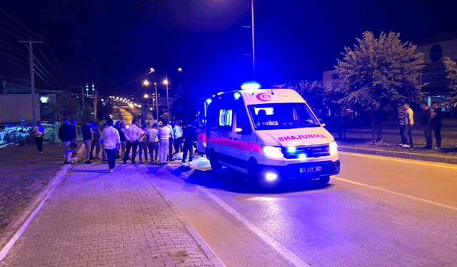 Samsun'da otomobilin çarptığı yaya hayatını kaybetti
