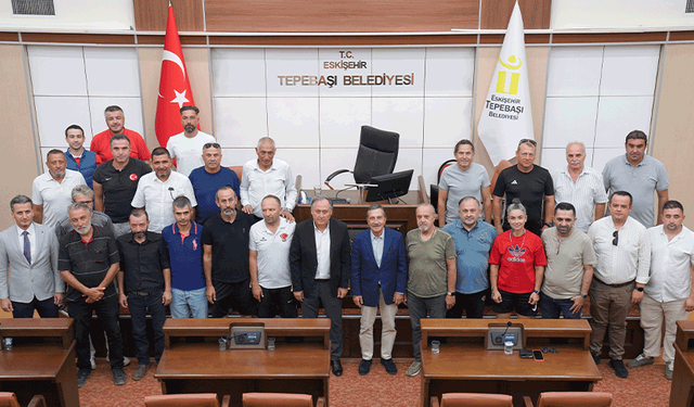 Tepebaşı Belediyesi’nden amatör spora destek