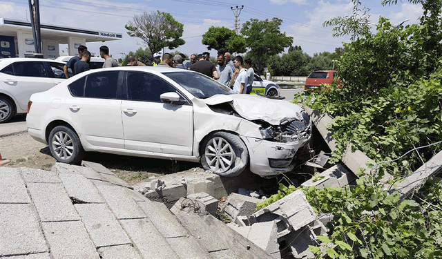 Van’da trafik kazası: 2 yaralı