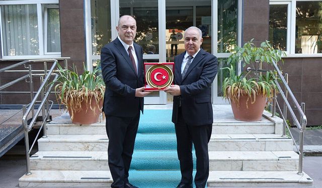 ESO'dan Çevre, Şehircilik ve İklim Değişikliği İl Müdürü Yalçın'a ziyaret