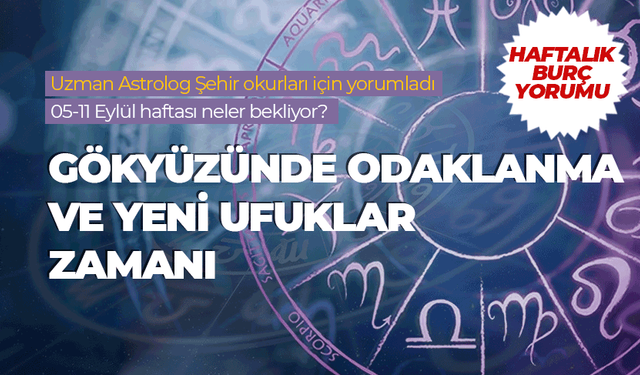 Haftalık burç yorumu (5 -11 Eylül 2026)