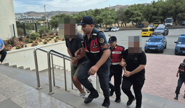 Muğla'da yasadışı bahis operasyonunda gözaltına alınan 43 şüpheli adliyede