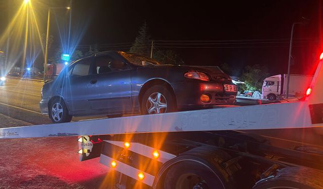 Afyonkarahisar’da otomobilin çarptığı yaya ağır yaralandı